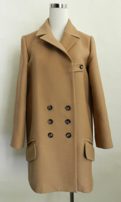 Chloe Camel Wool Coat
