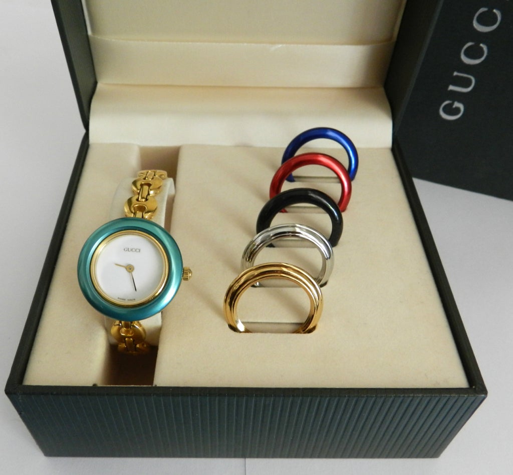 gucci watch color rings