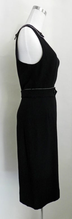 Women's Chanel 06A Black Sleeveless Dress