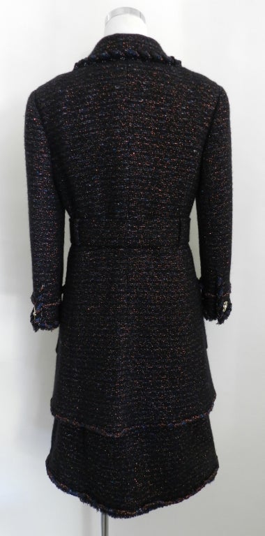 Chanel 07A Tweed Dress and Jacket Suit 1