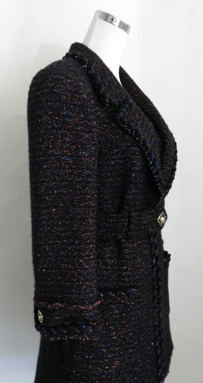 Chanel 07A Tweed Dress and Jacket Suit 3