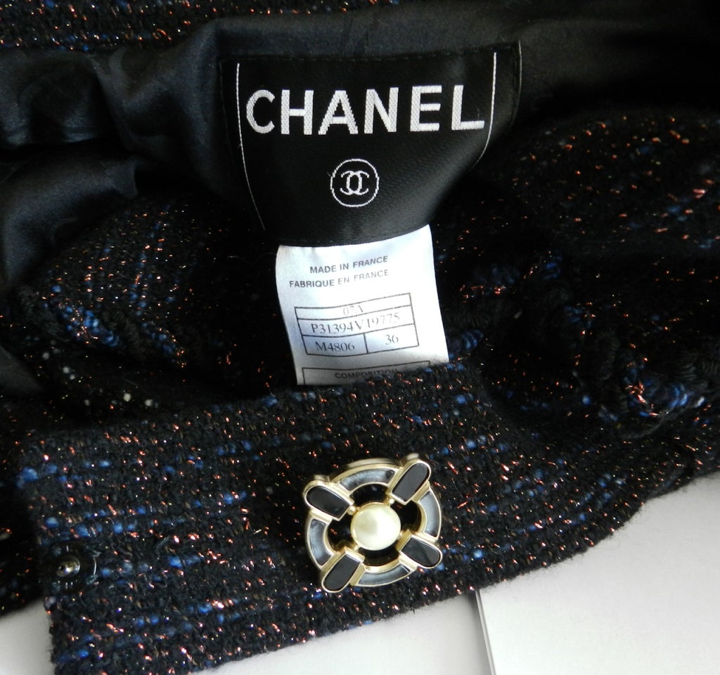 Chanel 07A Tweed Dress and Jacket Suit 5