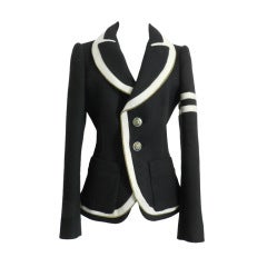 Balenciaga 07A Black Wool Jacket