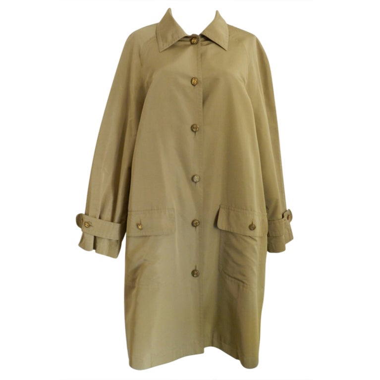 Chanel Raincoat Trench