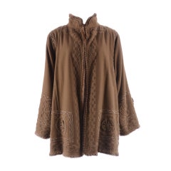 Pierre Balmain Haute Couture Sheared Mink Coat