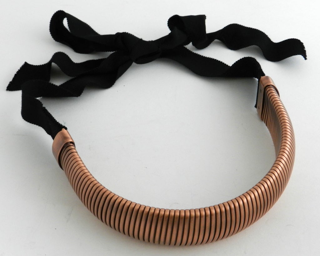 Lanvin S/S 2012 Copper Choker Necklace