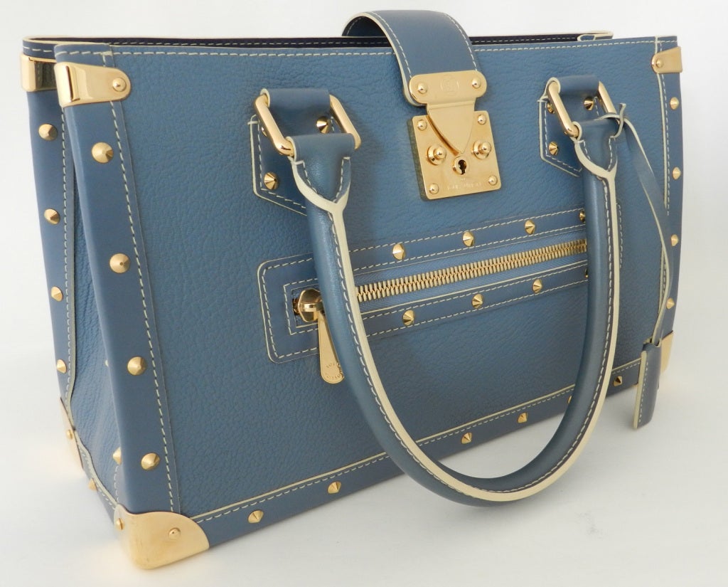 Louis Vuitton Suhali Le Fabuleux Blue Purse