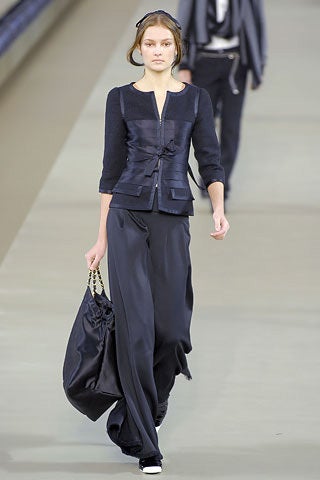 Chanel 06A Black Wool & Satin Jacket 3