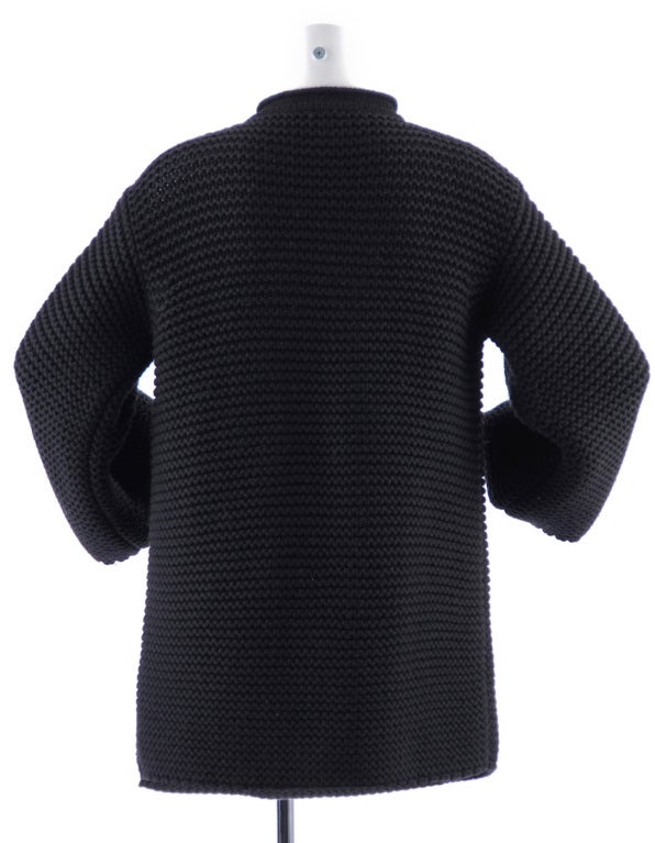 Valentino Black Knit Sweater In Excellent Condition In Toronto, ON