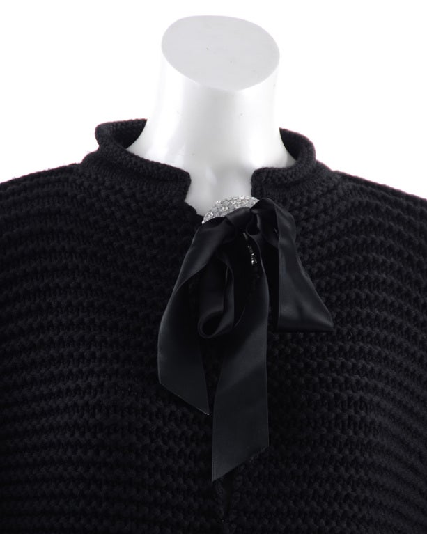 Women's Valentino Black Knit Sweater