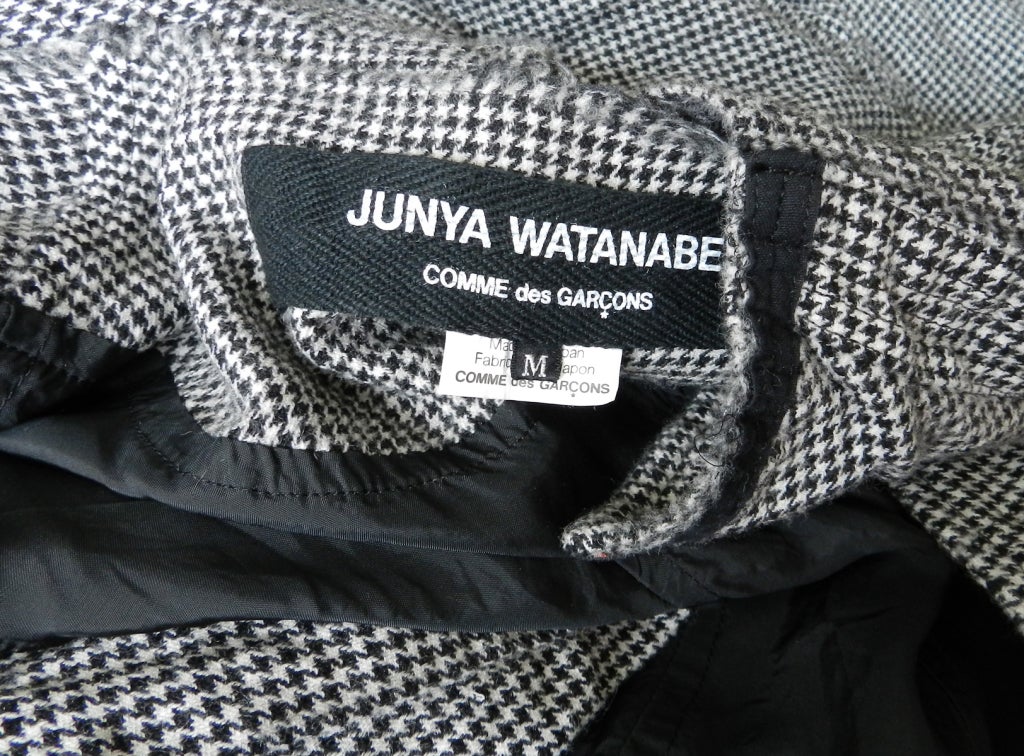 Junya Watanabe Comme des Garcons 2007 F Houndstooth Coat 1