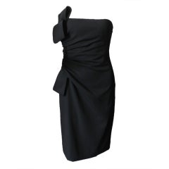 Valentino Little Black Strapless Dress