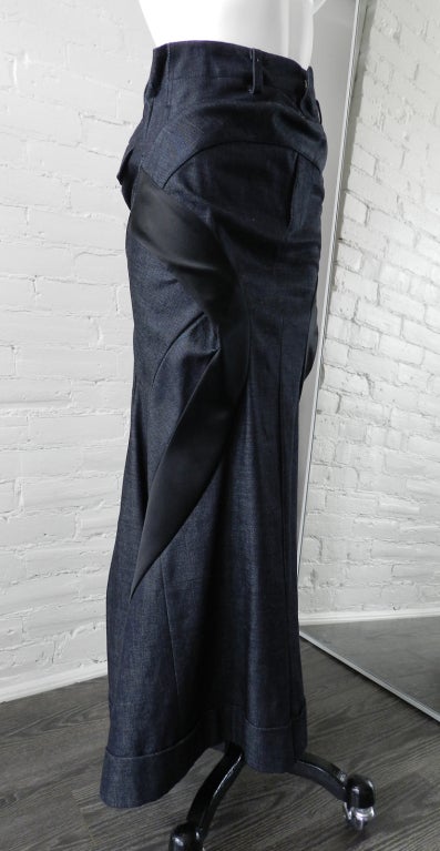 Junya Watanabe Comme des Garcons 2007 S Denim Skirt In Excellent Condition In Toronto, ON