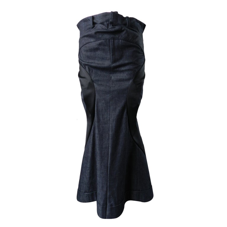 Junya Watanabe Comme des Garcons 2007 S Denim Skirt