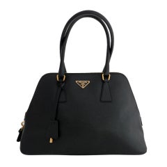 Prada Saffiano Black Bag Purse Prada Saffiano Black Bag Purse