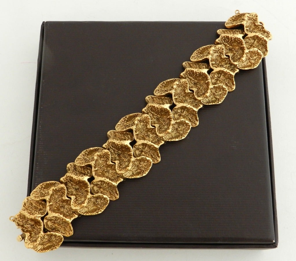 Tom Ford Organic Gold Link Bracelet
