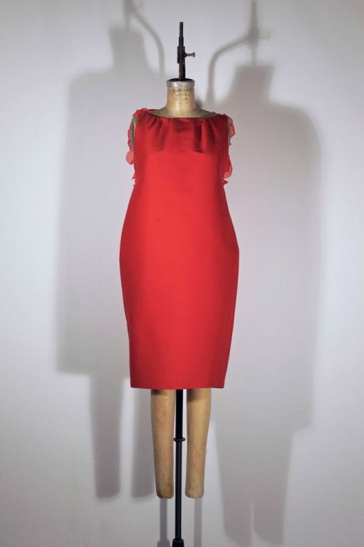 Giambattista Vali Fall 2008 Red Runway Dress 1