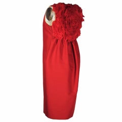 Giambattista Vali Fall 2008 Red Runway Dress