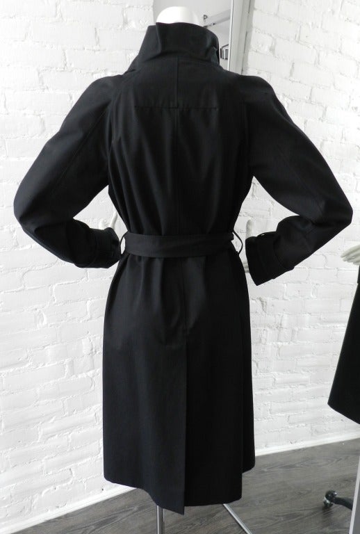 Givenchy Black Jacket Coat In Excellent Condition In Toronto, ON