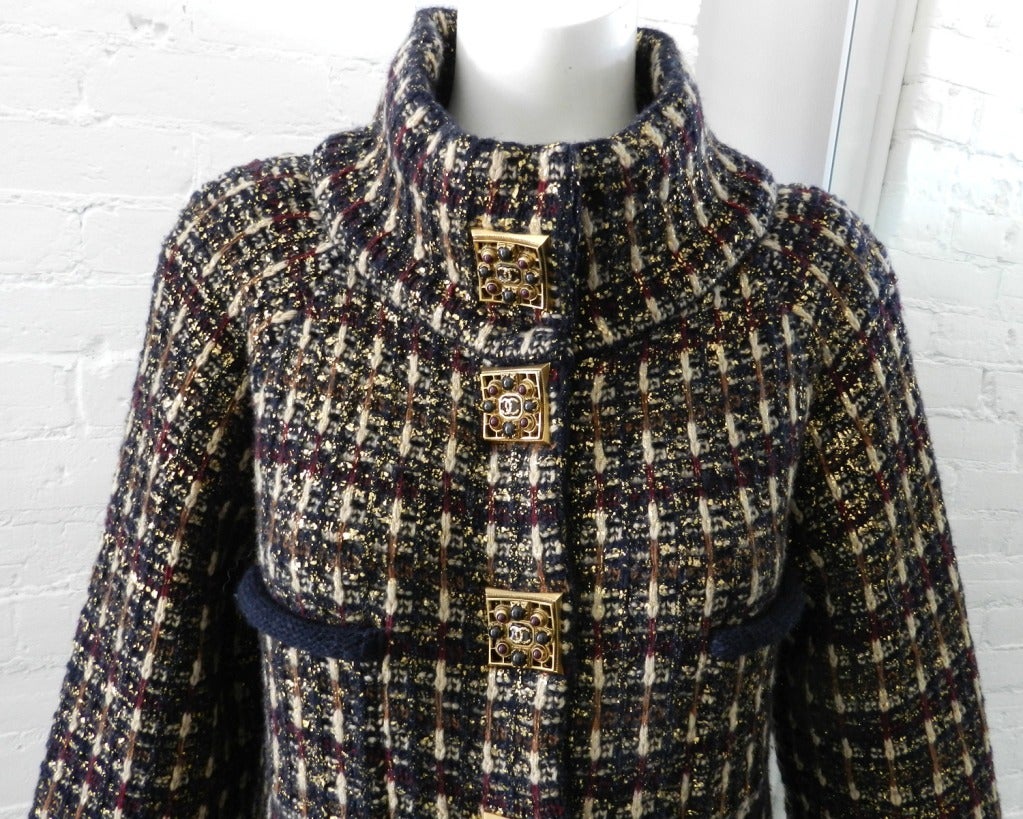 Women's Chanel Pre-Fall 2011 Byzantine Collection Sweater Jacket