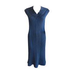 Issey Miyake Dark Blue Dress
