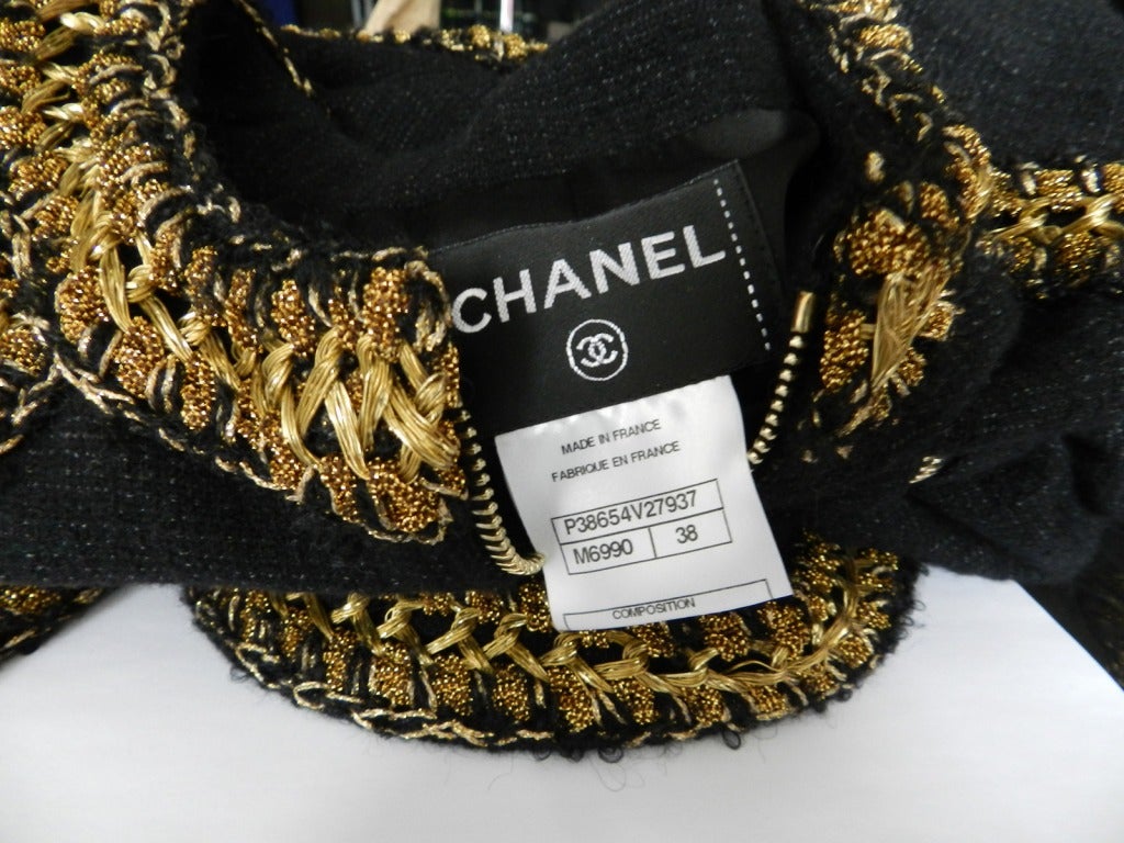 Chanel 10P Shanghai Collection Black Jacket / Dress 3