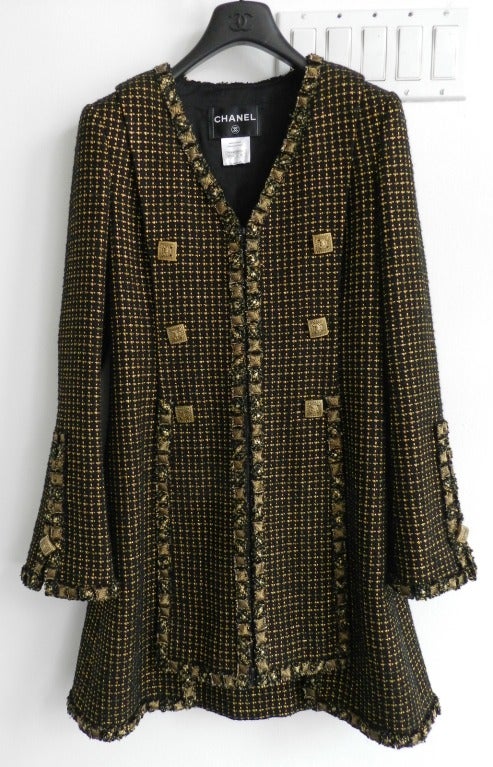 Chanel 2011 Pre-Fall Byzantine Collection Runway Jacket Dress In Excellent Condition In Toronto, ON