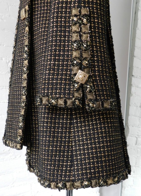 Chanel 2011 Pre-Fall Byzantine Collection Runway Jacket Dress 3