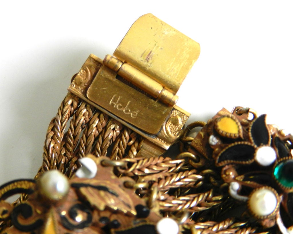 Women's Hobe vintage Austro-Hungarian Revival Bracelet