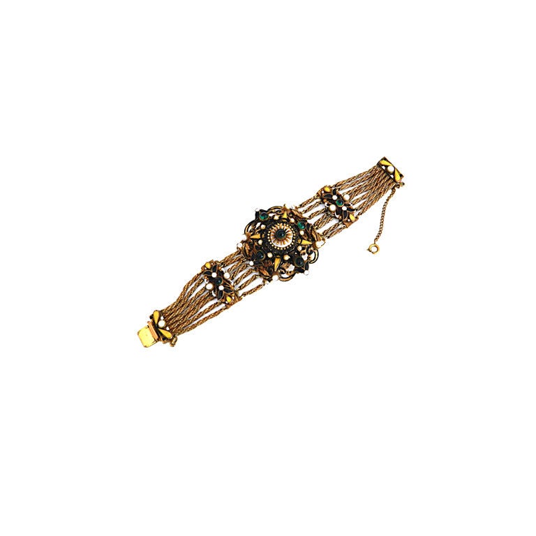 Hobe vintage Austro-Hungarian Revival Bracelet