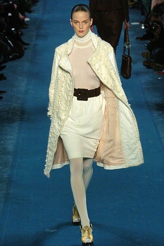 Yves Saint Laurent Rive Gauche White Coat