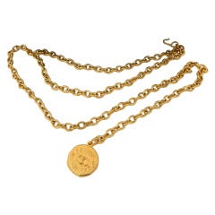 Chanel Vintage 94A Gold Chain Belt