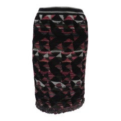 Chanel pre-fall 2009 Runway Knit Skirt