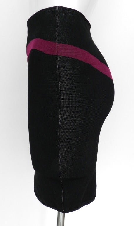 Women's Alaia fuchsia Bodycon Ribbon Skirt