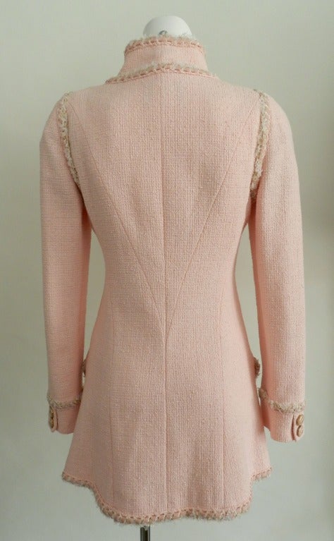 Women's Chanel Resort 2012 Runway Pink Jacket - 38