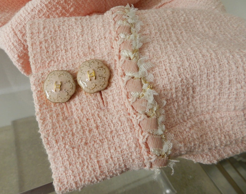 Chanel Resort 2012 Runway Pink Jacket - 38 2