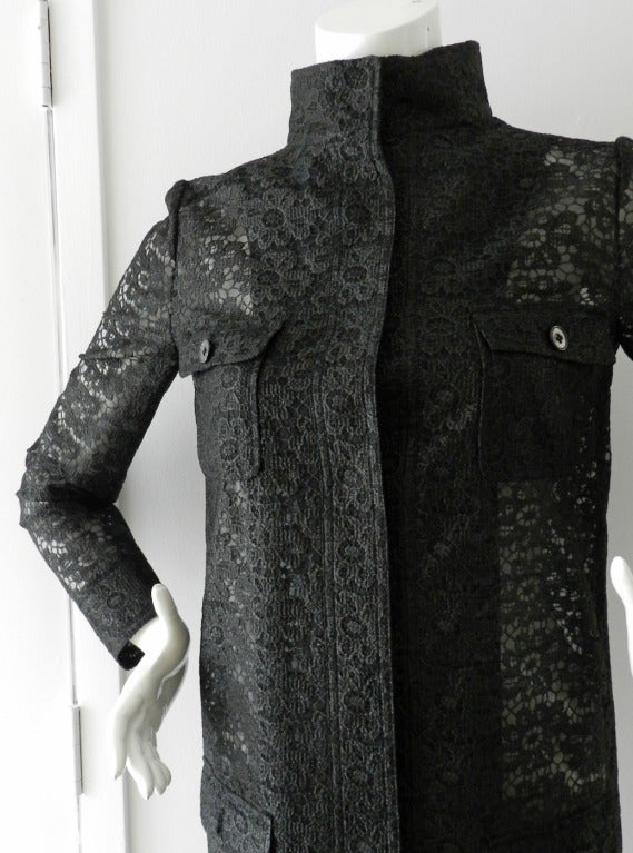 Dolce & Gabanna black Lace Jacket 2