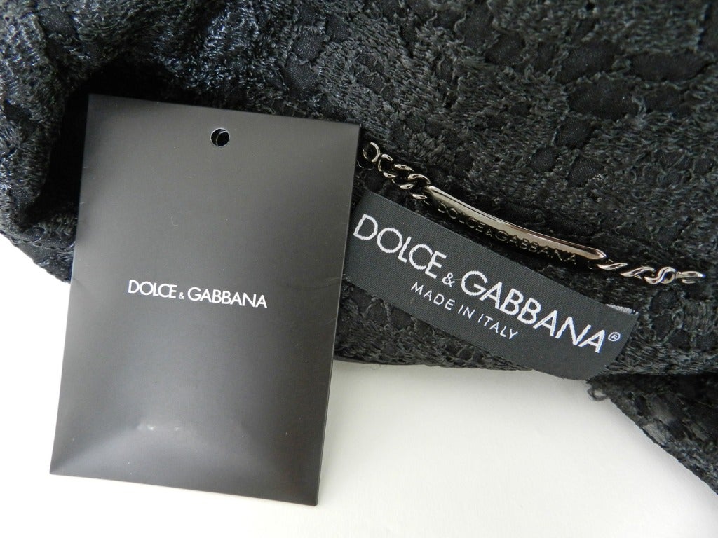 Dolce & Gabanna black Lace Jacket 3