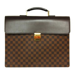 LOUIS VUITTON Damier Ebene Altona GM Briefcase