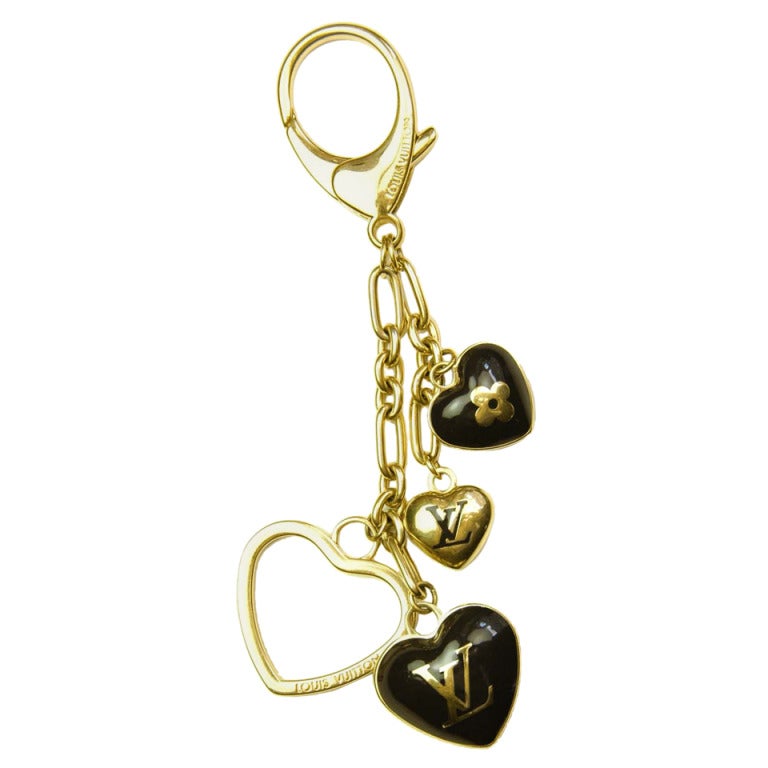 heart bag charm