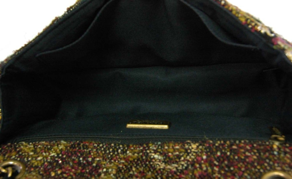 CHANEL Paris/Byzance Limited Edition Lesage Tweed Jewel Encrusted Flap Bag 1