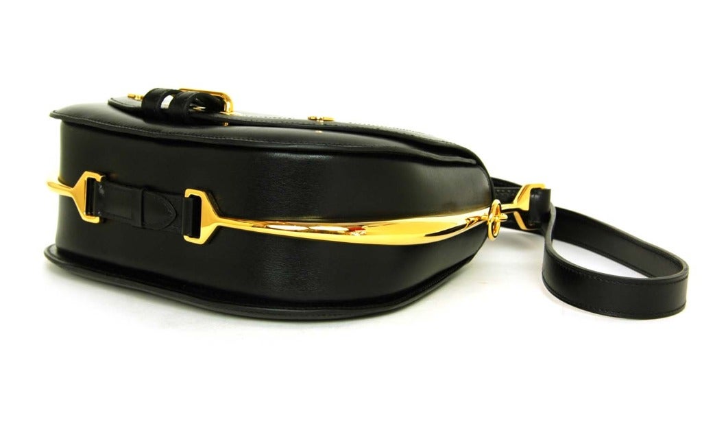 Women's HERMES Black Leather 