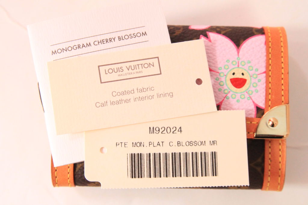 LOUIS VUITTON LIMITED CHERRY BLOSSOM COIN PURSE CARD WALLET 3