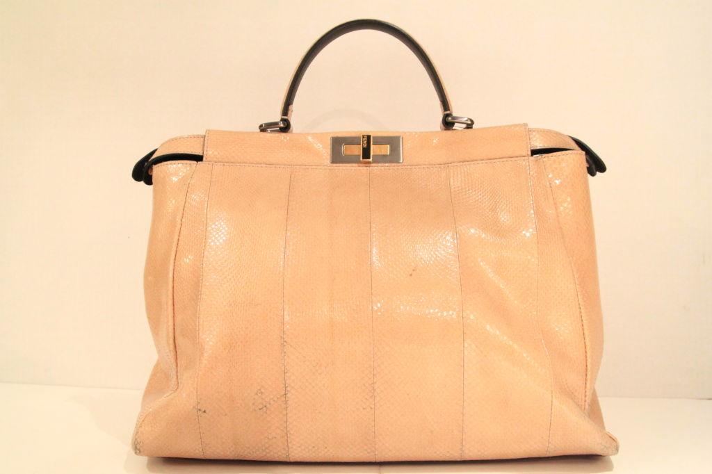 Fendi Watersnake Peek-A-Boo Bag