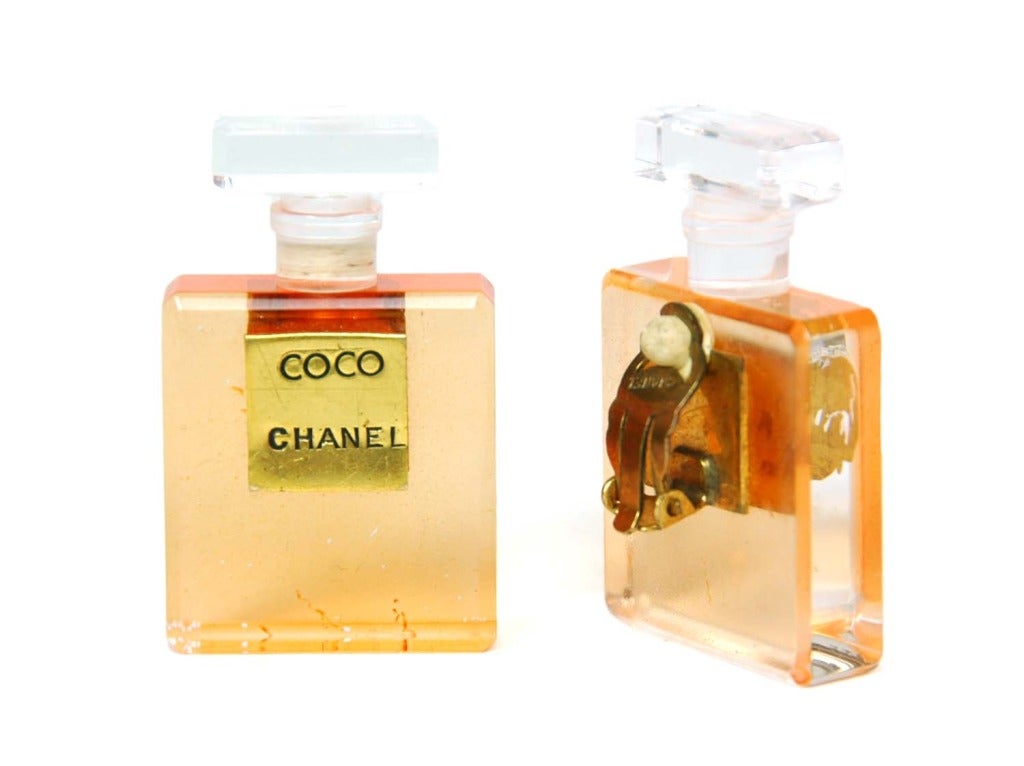 chanel orange bottle