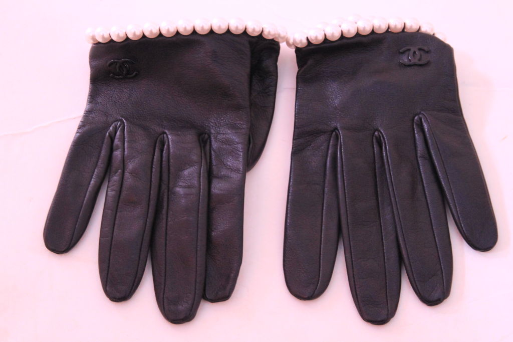 chanel half gloves