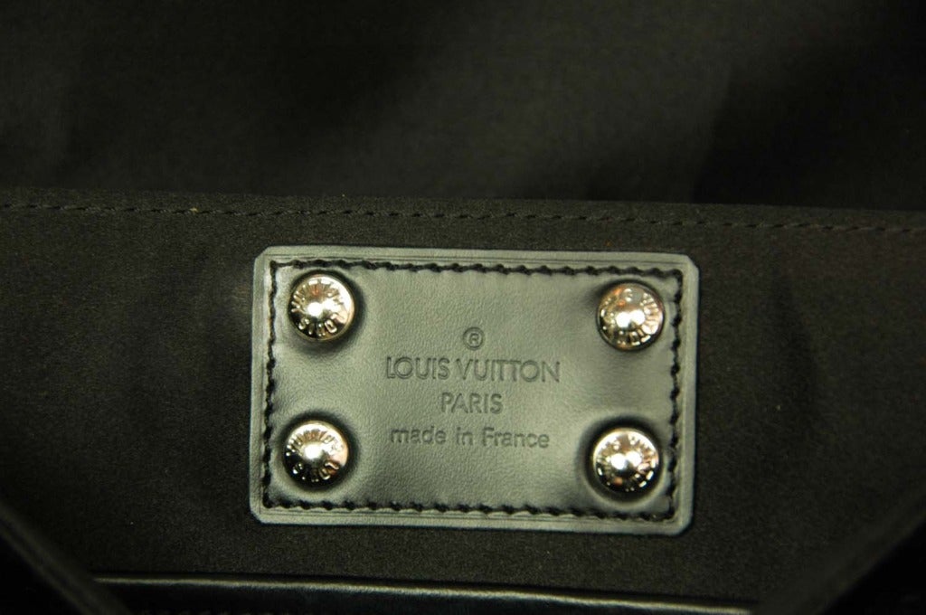 Louis Vuitton 2002 Black Mini Lin 'Conte Des Fees Musette Satin Flap Bag ·  INTO
