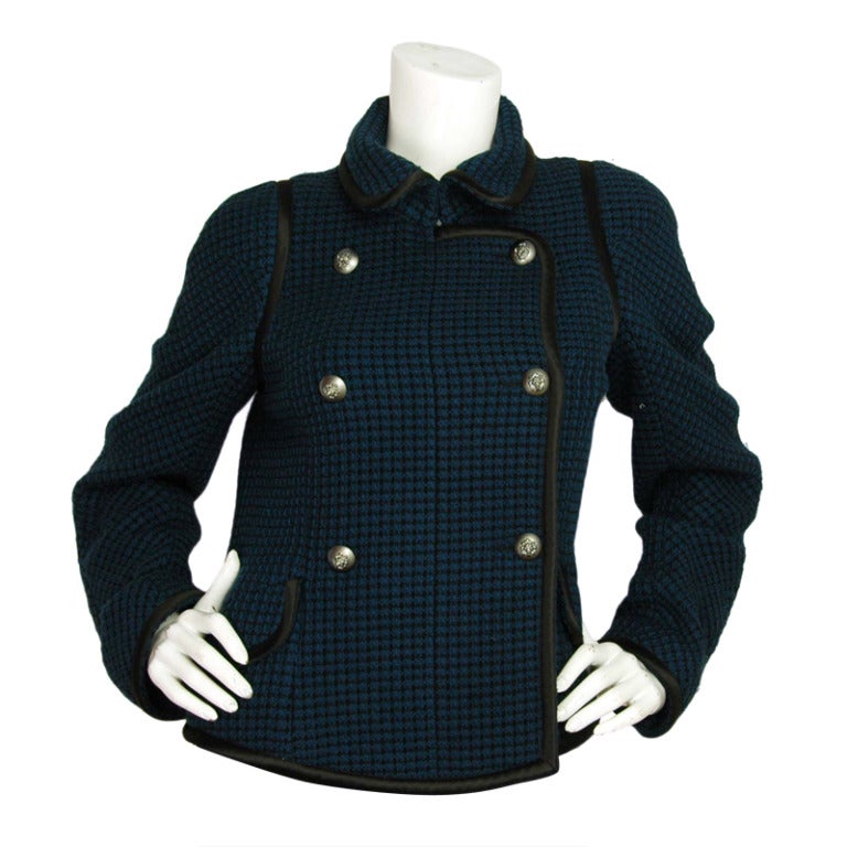 Chanel Met Museum Distressed Tweed Jacket For Sale at 1stDibs