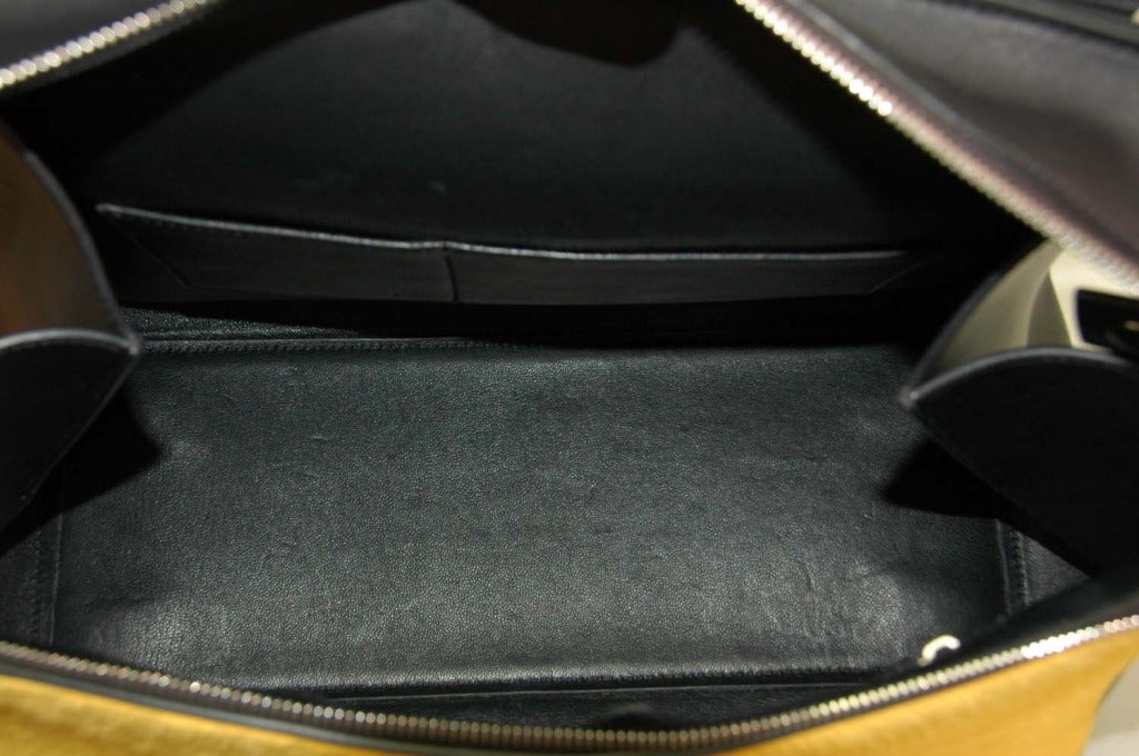 Celine Mustard Ponyhair & Black Leather Edge Bag - rt.$4, 250 3