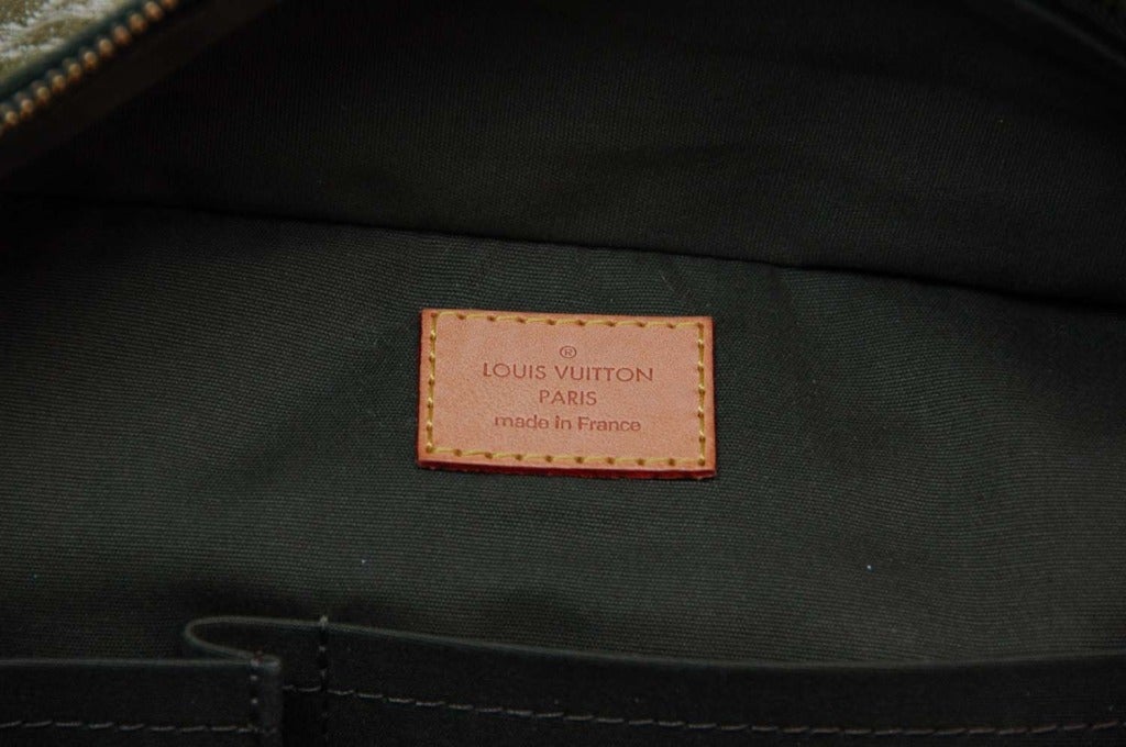 Louis Vuitton Green Monogram Denim Murakami Jacket For Sale at 1stDibs